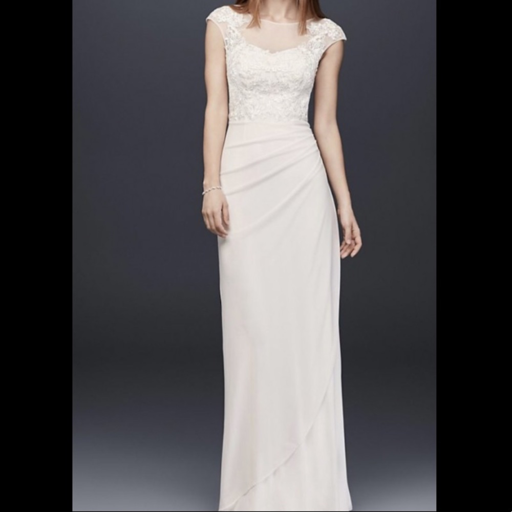 David’s Bridal wedding dress